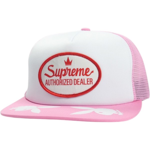 SUPREME シュプリーム ×Playboy 26SS Mesh Back 5-Panel Pink メッシュキャップ ピンク Size   30011115