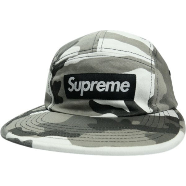 樂天商城 - SUPREME シュプリーム 26SS Washed Chino Twill Camp Cap Snow Camo キャンプキャップ 灰 Size 【フリー】 【新古品・未使用品】 30011238
