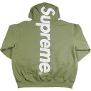 SUPREME Vv[ 23AW Satin Applique Hooded Sweatshirt Light Olive p[J[ I[u Size yXLz yVÕiEgpiz 20786778