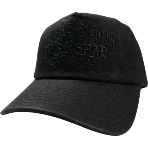 STUSSY ステューシー 26SS MID-DEPTH WORKGEAR WAXED SNAPBACK Black キャップ 黒 Size 【フリー】 【新古品・未使用品】 20836552