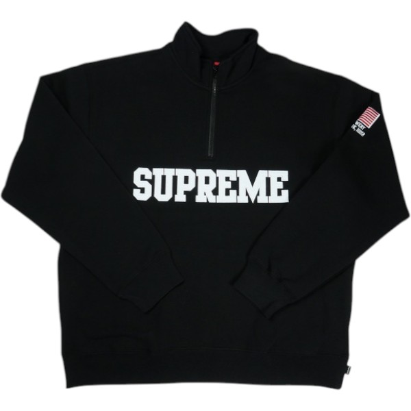 樂天商城 - SUPREME シュプリーム 26SS Shop Flag Half Zip Pullover New York Black ハーフジップスウェット 黒 Size 【M】 【新古品・未使用品】 30007171