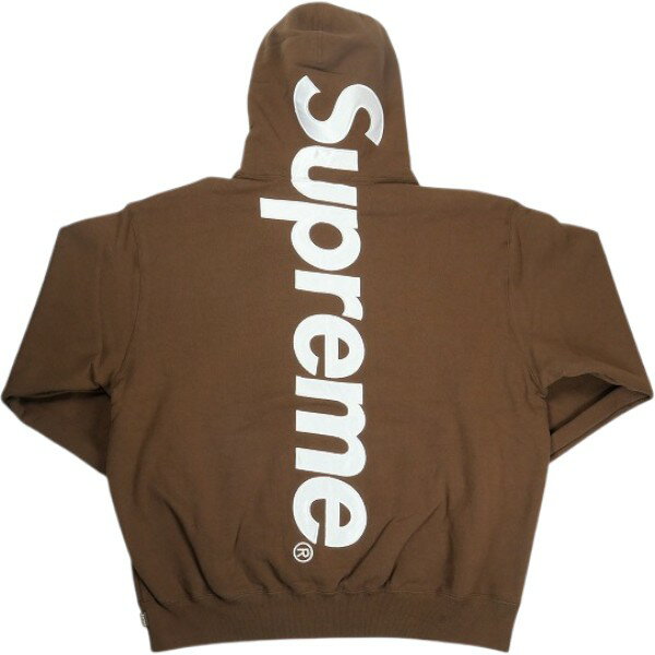 樂天商城 - SUPREME シュプリーム 24AW Satin Applique Hooded Sweatshirt Brown スウェットパーカー 茶 Size 【L】 【新古品・未使用品】 30009952