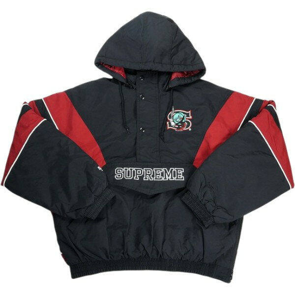 乐天商城 - SUPREME シュプリーム ×SALEM Half Zip Stadium Jacket Black ハーフジップジャケット 黒 Size 【M】 【新古品・未使用品】 30010769