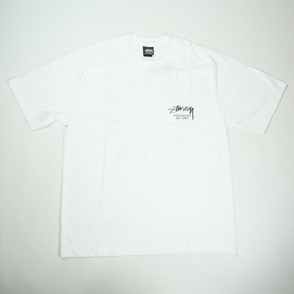 STUSSY ステューシー 26FW DICE CLOCK TEE WHITE Tシャツ 白 Size 【M】 【新古品・未使用品】 30015766 — vista 2