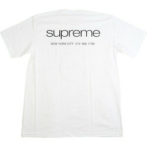 SUPREME シュプリーム 23AW NYC Tee White Tシャツ 白 Size 【XXL】 【新古品・未使用品】 20798202のサムネイル