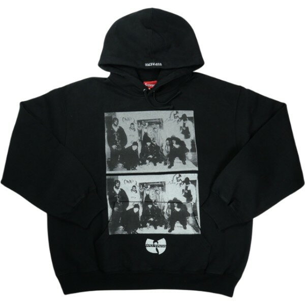 SUPREME シュプリーム ×Wu-Tang Clan 25FW Hooded Sweatshirt Black パーカー 黒 Size 【L】 【新古品 未使用品】 20837371