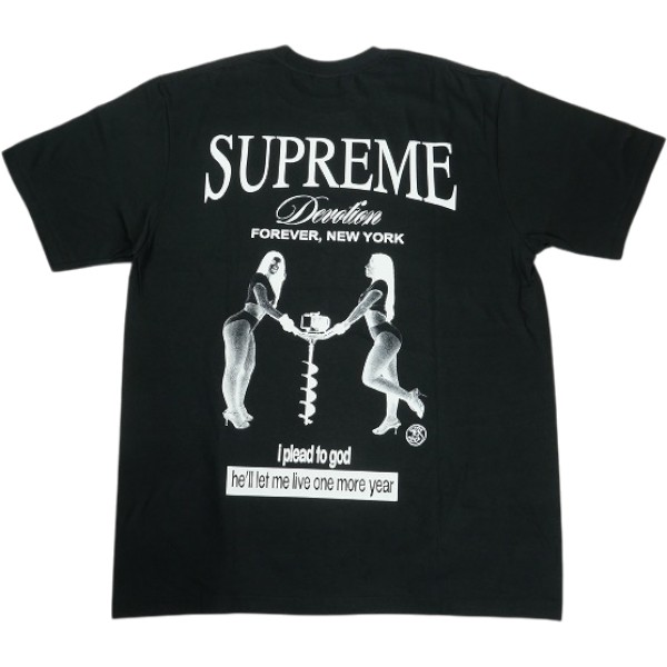 SUPREME シュプリーム 25FW Devotion Tee Black Tシャツ 黒 Size   30011933