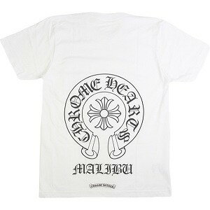 CHROME HEARTS クロム・ハーツ MALIBU Horseshoe S/S Tee WHITE マリブ限定Tシャツ 白 Size   20786876