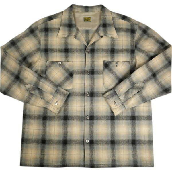 乐天商城 - TENDERLOIN テンダーロイン 08AW T-WOOL SHT 長袖シャツ ベージュ Size 【L】 【中古品-良い】 20811899