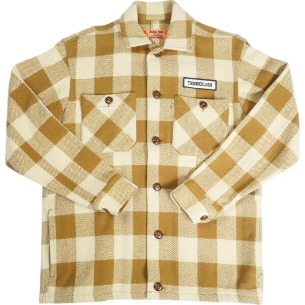 乐天商城 - TENDERLOIN テンダーロイン T-BUFFALO JKT バッファローチェックジャケット ベージュ Size 【S】 【中古品-良い】 20814774