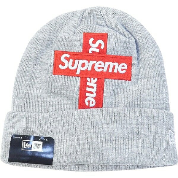 乐天商城 - SUPREME シュプリーム 20AW New Era Cross Box logo Beanie Heather Grey ボックスロゴビーニー 灰 Size 【フリー】 【新古品・未使用品】 20837634