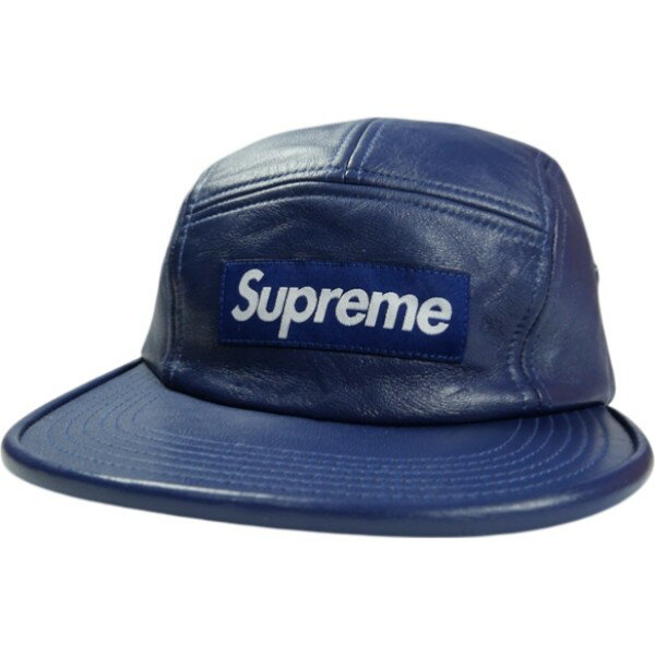 Supreme キャップ USA製 レザーストラップ ネイビー 楽天市場】supreme レザー キャップ（メンズ帽子｜帽子）：バッグ