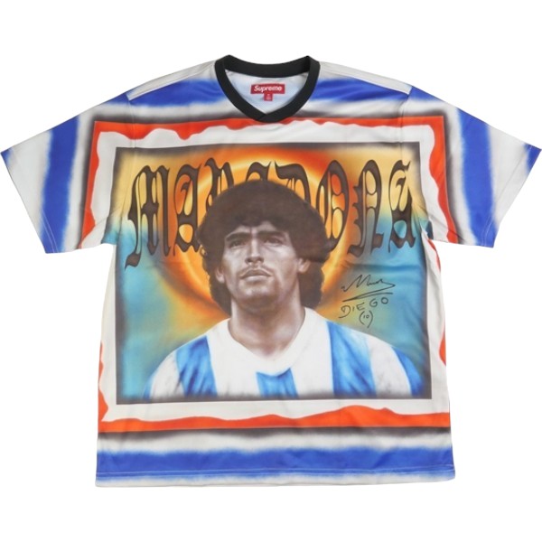 樂天商城 - SUPREME シュプリーム 24SS Maradona Soccer Jersey サッカージャージ マルチ Size 【M】 【新古品・未使用品】 30008612