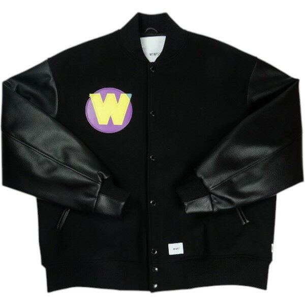 樂天商城 - WTAPS ダブルタップス 25AW WTAPS BC JACKET WOP MELTON SYNTHETIC 252CWDT-JKM02 ジャケット 黒 Size 【4】 【新古品・未使用品】 30008951
