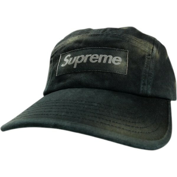 乐天商城 - SUPREME シュプリーム 25FW Overdyed Camp Cap Black キャンプキャップ 黒 Size 【フリー】 【新古品・未使用品】 30009219