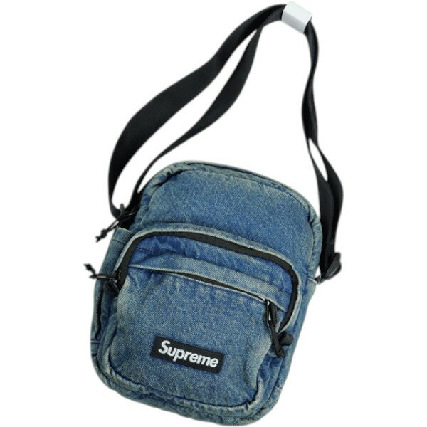 乐天商城 - SUPREME シュプリーム 25FW Denim Shoulder Bag Washed Indigo ショルダーバッグ インディゴ Size 【フリー】 【新古品・未使用品】 30009223