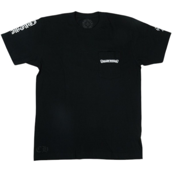 CHROME HEARTS クロム・ハーツ CEMETARY CROSS TEE BLACK Tシャツ 黒 Size   30009626