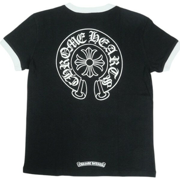 乐天商城 - CHROME HEARTS クロム・ハーツ ROLLER SKATES SS HORSESHOE BLACK レディースTシャツ 黒 Size 【レディースM】 【新古品・未使用品】 30010005