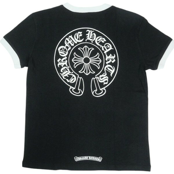乐天商城 - CHROME HEARTS クロム・ハーツ ROLLER SKATES SS HORSESHOE BLACK レディースTシャツ 黒 Size 【レディースL】 【新古品・未使用品】 30010006