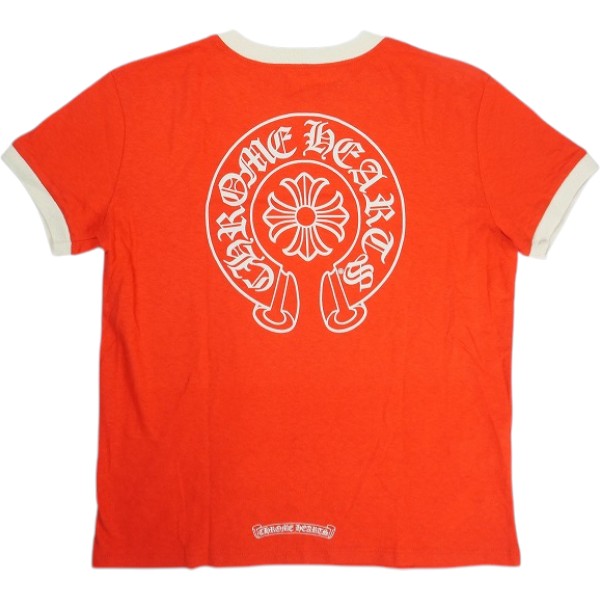 乐天商城 - CHROME HEARTS クロム・ハーツ ROLLER SKATES SS HORSESHOE RED/WHITE レディースTシャツ 赤 Size 【レディースS】 【新古品・未使用品】 30010009