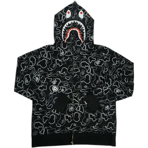 楽天市場】a bathing ape アベイシングエイプ シャークパーカーの通販