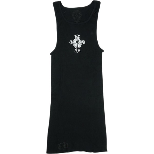 乐天商城 - CHROME HEARTS クロム・ハーツ HAIRY CROSS RIB TANK BLACK タンクトップ 黒 Size 【S】 【新古品・未使用品】 30010276