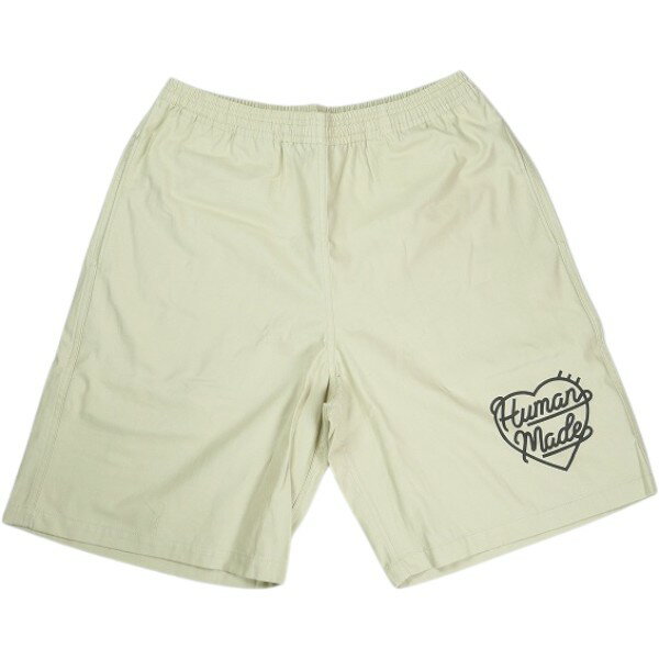 乐天商城 - HUMAN MADE ヒューマンメイド 26SS BEACH SHORTS BEIGE HM31PT011 ビーチショーツ ベージュ Size 【L】 【新古品・未使用品】 30010291