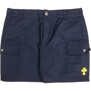 CHROME HEARTS ࡦϡ SKIRT MINI GRUNT FBRC NAVY BIO NYLON YELLOW CEM ...