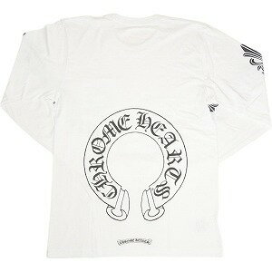 CHROME HEARTS クロム・ハーツ HORSESHOE LS T-SHIRT WHITE ロンT 白 Size 【XXL】 【新古品・未使用品】 20803491