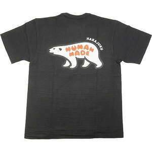 HUMAN MADE ヒューマンメイド 24SS POCKET T-SHIRT HARAJUKU/POLAR BEAR BLACK 原宿店限定 ポーラベアーTシャツ 黒 Size 【XL】 【新古品 未使用品】 20818471