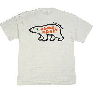 HUMAN MADE ヒューマンメイド 24SS POCKET T-SHIRT HARAJUKU/POLAR BEAR WHITE 原宿店限定 ポーラベアーTシャツ 白 Size 【XL】 【新古品 未使用品】 20818474