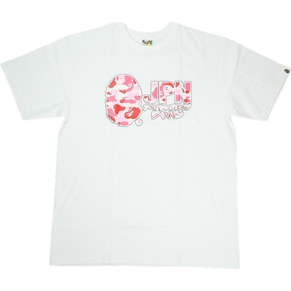乐天商城 - A BATHING APE ア ベイシング エイプ 26SS ABC CAMO JPN KATAKANA TEE WHITE 日本限定Tシャツ 白 Size 【L】 【新古品・未使用品】 20838291