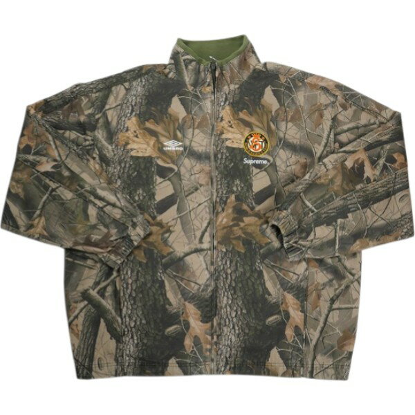 SUPREME シュプリーム ×Umbro 26SS Cotton Ripstop Track Jacket Realtree Hardwoods Camo トラックジャケット 緑 Size 【XL】 【新古品・未使用品】 20840063