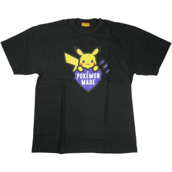 乐天商城 - HUMAN MADE ヒューマンメイド ×POKEMON MADE 25AW GRAPHIC T-SHIRT BLACK 福岡店限定 ピカチュウTシャツ 黒 Size 【M】 【新古品・未使用品】 30007714