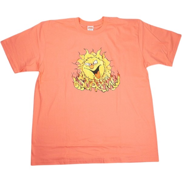 乐天商城 - SUPREME シュプリーム 20AW Sun Tee Bright Coral Tシャツ ピンク Size 【XL】 【新古品・未使用品】 30008105