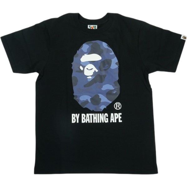 乐天商城 - A BATHING APE ア ベイシング エイプ BY BATHING APE TEE BLACK BLUE Tシャツ 黒 Size 【M】 【新古品・未使用品】 30008431