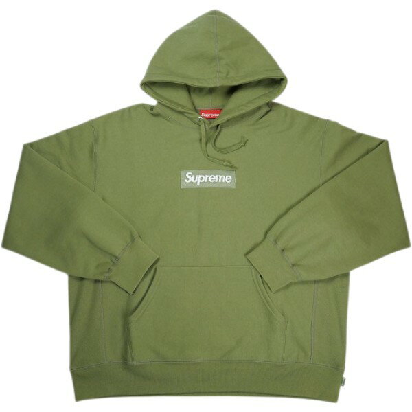 乐天商城 - SUPREME シュプリーム 25FW Box Logo Hooded Sweatshirt Light Olive ボックスロゴパーカー オリーブ Size 【L】 【中古品-良い】 30009074