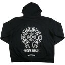 CHROME HEARTS クロム・ハーツ MALIBU HORSESHOE FULL ZIP HOODIE BLACK マリブ限定パーカー 黒 Size 【XXL】 【新古品・未使用品】 20789857