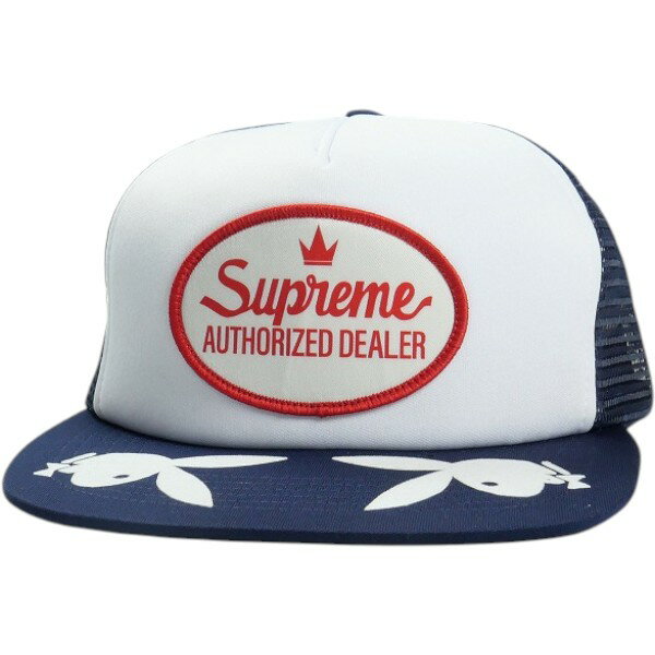 SUPREME シュプリーム ×Playboy 26SS Mesh Back 5-Panel Navy メッシュキャップ 紺 Size   30010155