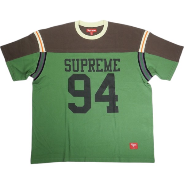 乐天商城 - SUPREME シュプリーム 25SS Split S/S Football Top Green フットボールトップ 緑 Size 【L】 【新古品・未使用品】 30010156