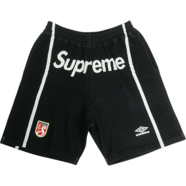 乐天商城 - SUPREME シュプリーム ×Umbro 25SS Knit Soccer Short Black ショーツ 黒 Size 【M】 【新古品・未使用品】 30010159