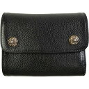 CHROME HEARTS クロム・ハーツ HVY WT LTHR WAVE MINI WALLET ミニウォレット 黒 Size 【フリー】 【新古品・未使用品】 20815699(4)