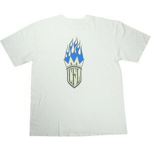 乐天商城 - VINTAGE ヴィンテージ West Coast Choppers ウェストコーストチョッパーズ Iron Cross Blue Flame Tee Tシャツ 白 Size 【XXL】 【中古品-良い】 20825761
