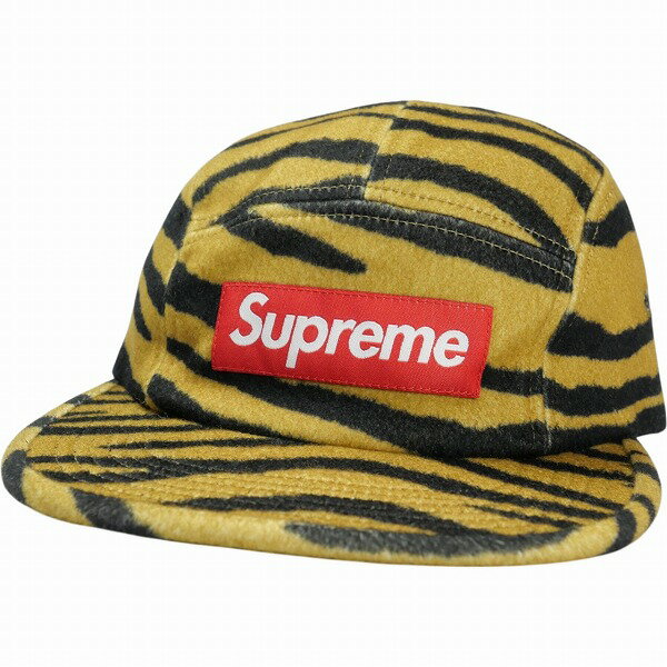 乐天商城 - SUPREME シュプリーム 19SS Wool Camp Cap Tiger Stripe キャンプキャップ 茶 Size 【フリー】 【新古品・未使用品】 20838458