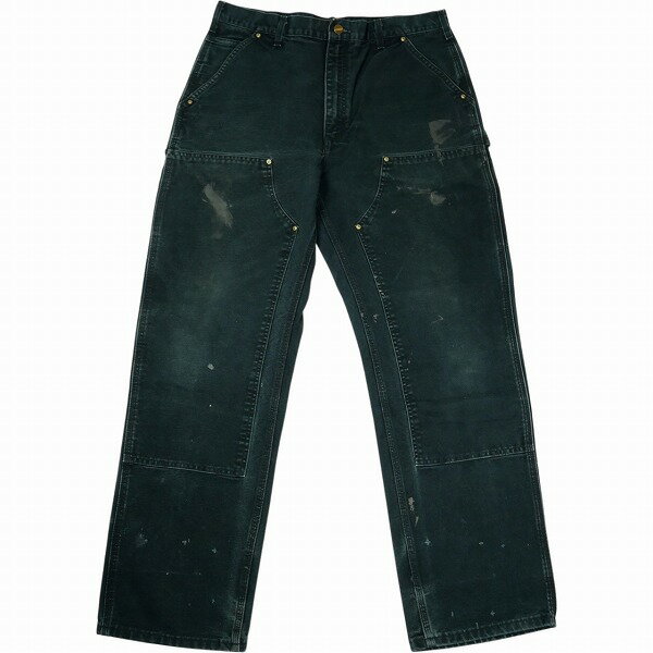 乐天商城 - VINTAGE ヴィンテージ Carhartt カーハート Double Knee Painter Pants Faded Black ダブルニーペインターパンツ 黒 Size 【W36】 【中古品-良い】 20838502