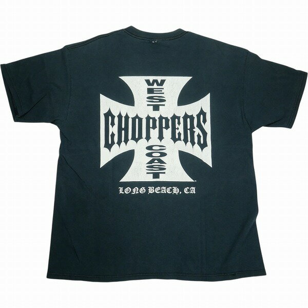 樂天商城 - VINTAGE ヴィンテージ West Coast Choppers ウェストコーストチョッパーズ Iron Cross Tee Tシャツ 黒 Size 【XL】 【中古品-良い】 20838513