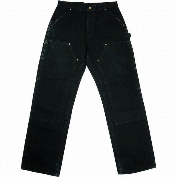 乐天商城 - VINTAGE ヴィンテージ Carhartt カーハート Double Knee Painter Pants Faded Black ダブルニーペインターパンツ 黒 Size 【W33】 【中古品-良い】 20838528