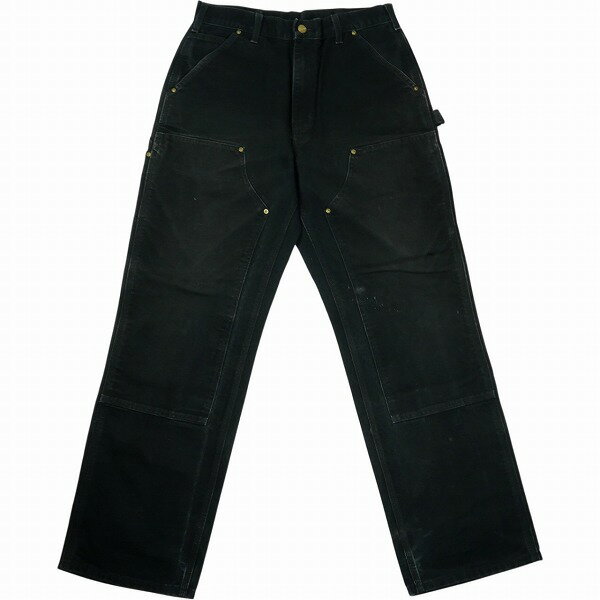 樂天商城 - VINTAGE ヴィンテージ Carhartt カーハート Double Knee Painter Pants Faded Black ダブルニーペインターパンツ 黒 Size 【W32】 【中古品-良い】 20838530