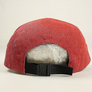 SUPREME シュプリーム 24SS Coated Denim Camp Cap Red デニムキャンプキャップ 赤 Size 【フリー】 【新古品・未使用品】 20798036