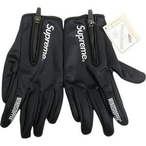 SUPREME シュプリーム 24AW WINDSTOPPER Zip Gloves Black グローブ 黒 Size 【L】 【新古品・未使用品..